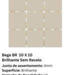 Bege BR 10 X 10