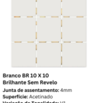 Branco BR 10 X 10
