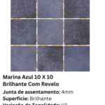 Marina Azul 10 X 10
