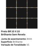 Preto BR 10 X 10