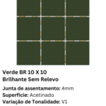 Verde BR 10 X 10