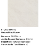STORM WHITE Natural Retificado