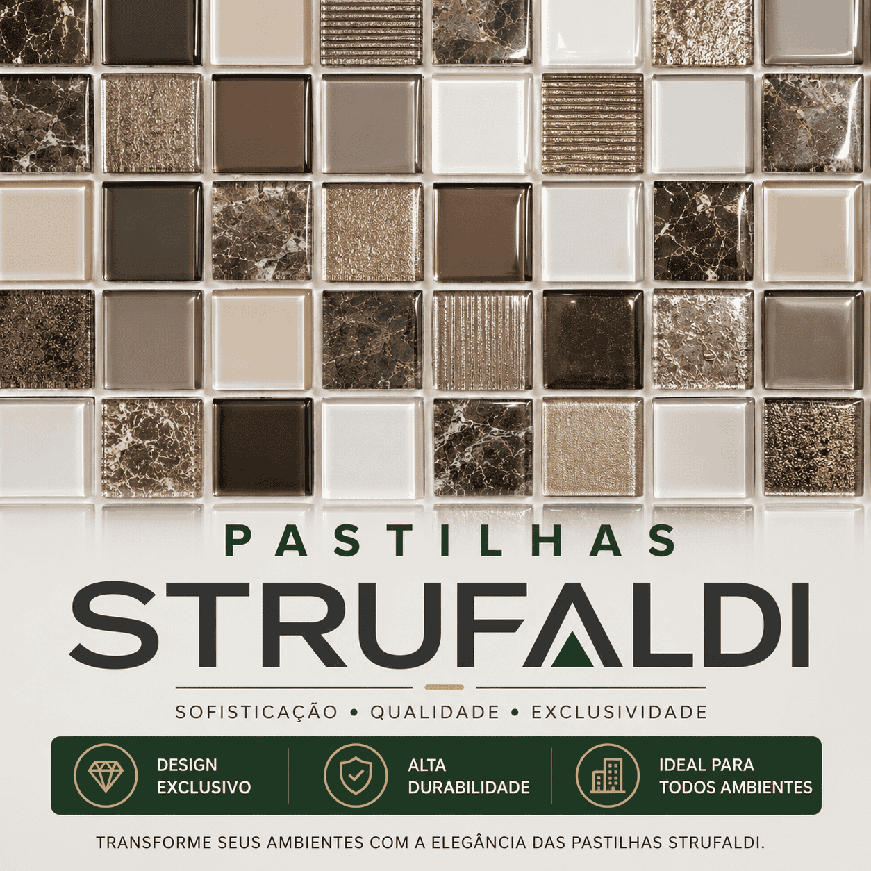 Pastilhas Strufaldi em São Paulo loja especializada na Água Branca